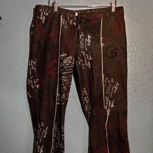 90s A. Aubrey One of a Kind Altered Punk Jeans